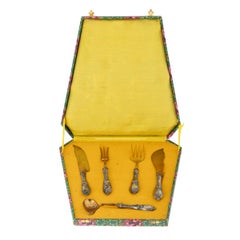 19th Century - Silver Serving Cutlery Set