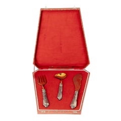 19th Century - Silver Serving Cutlery Set