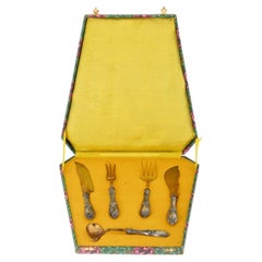 19th Century - Silver Serving Cutlery Set