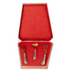 19th Century - Silver Serving Cutlery Set