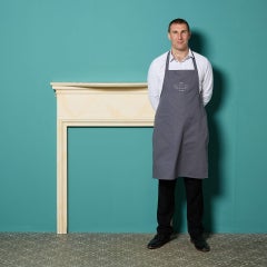 19th Century Simulated Marble Painted Fire Mantel