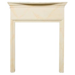 19. Jahrhundert Simulierter Marmor Gemaltes Feuer Mantel