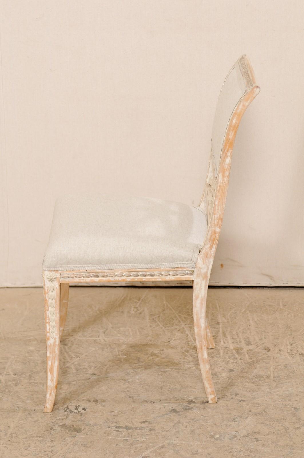 19th Century Single Swedish Gustavian Bellman Chair 1