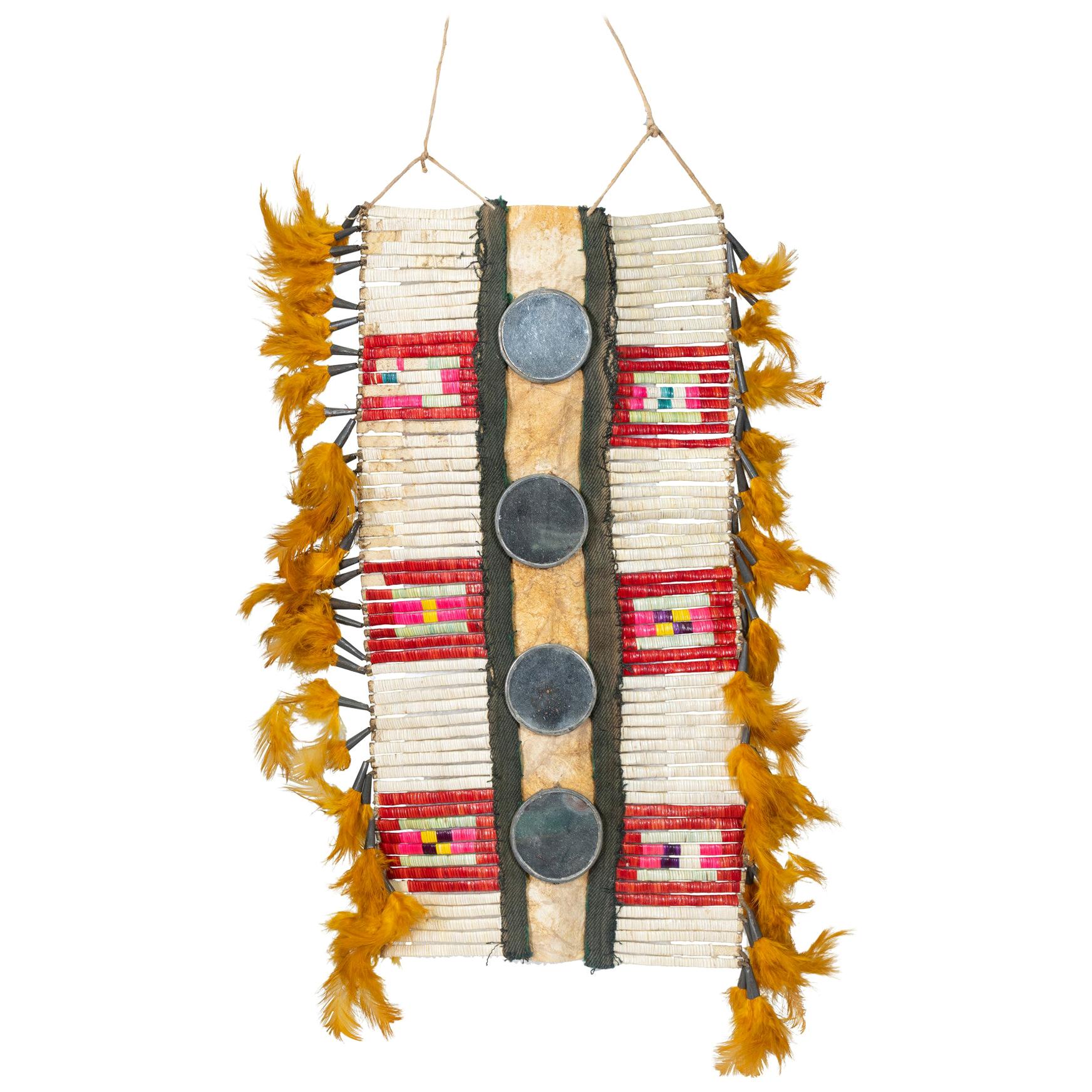 19th Century Sioux Quilled Breastplate