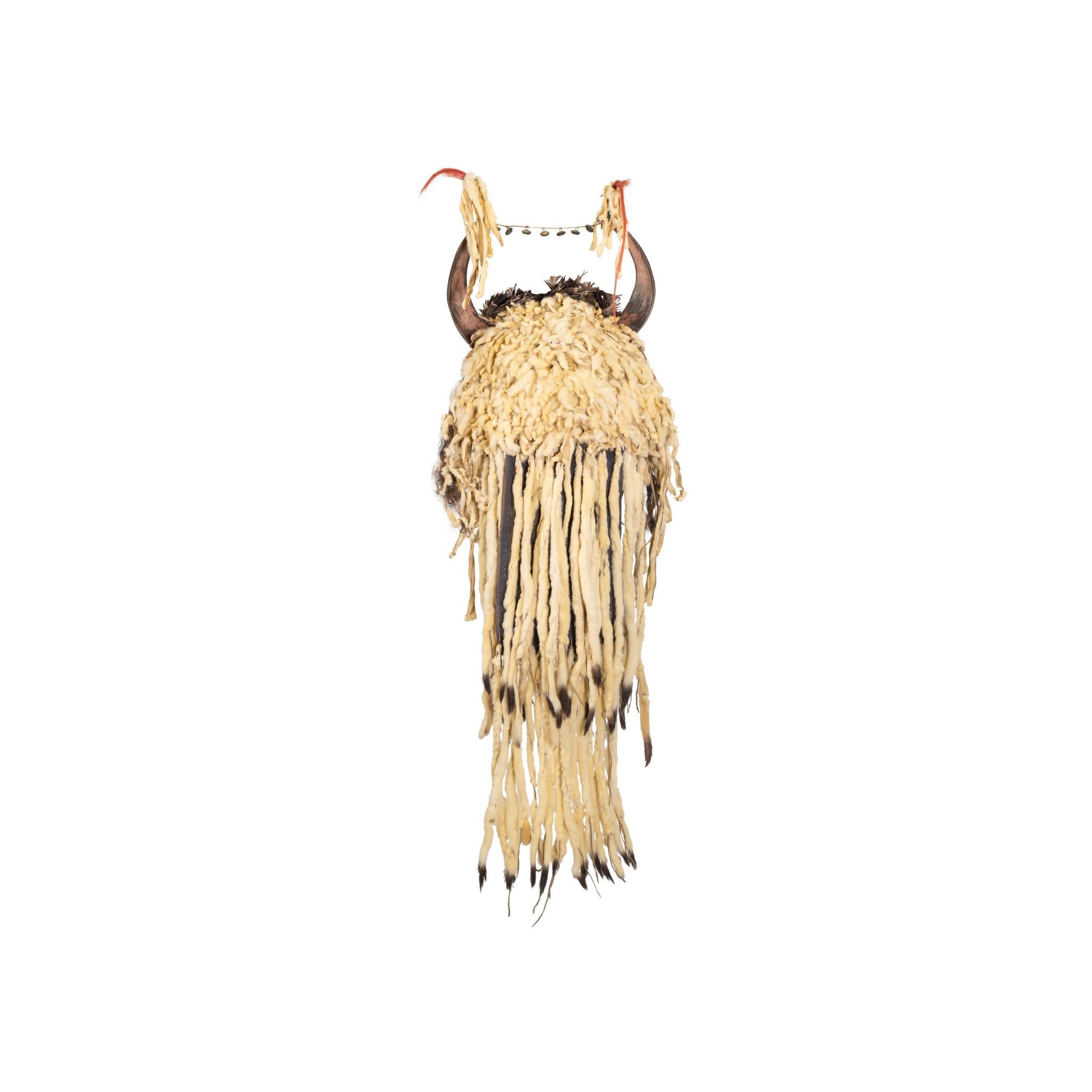 buffalo horn headdress for sale