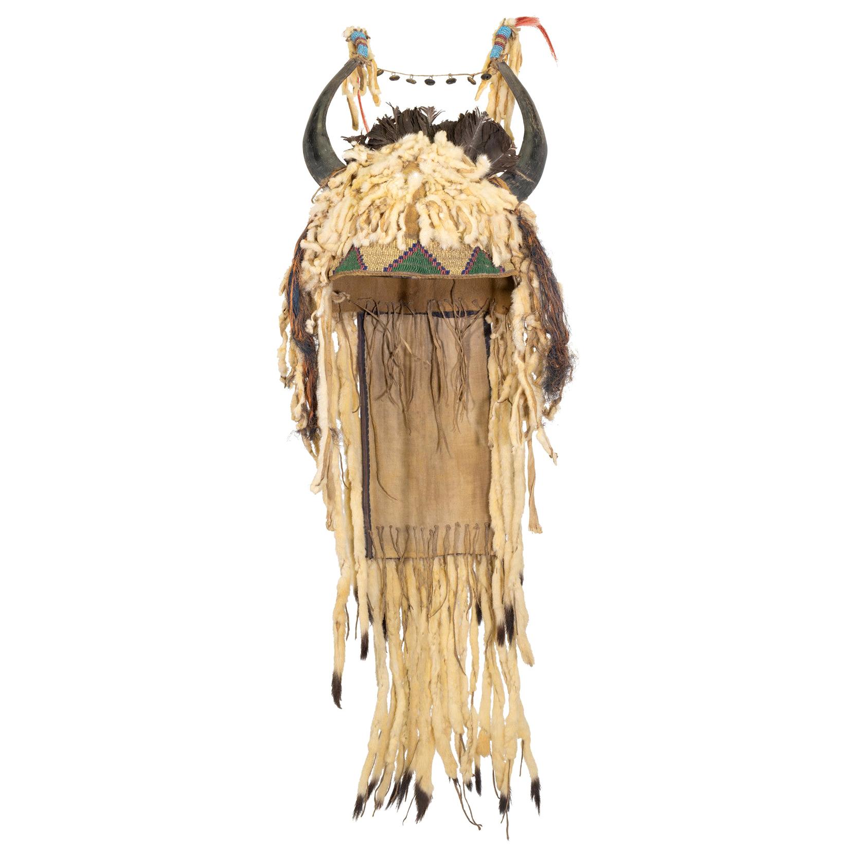 native american buffalo headdress