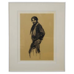 19th Century Sketch of a Man