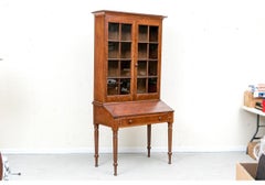 19th Century Slant Front Country Plantation Cupboard