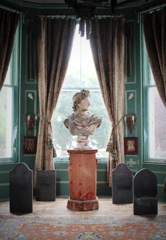 19th Century Slate Animal Grave Markers Tomb Stones Taxidermy Curio