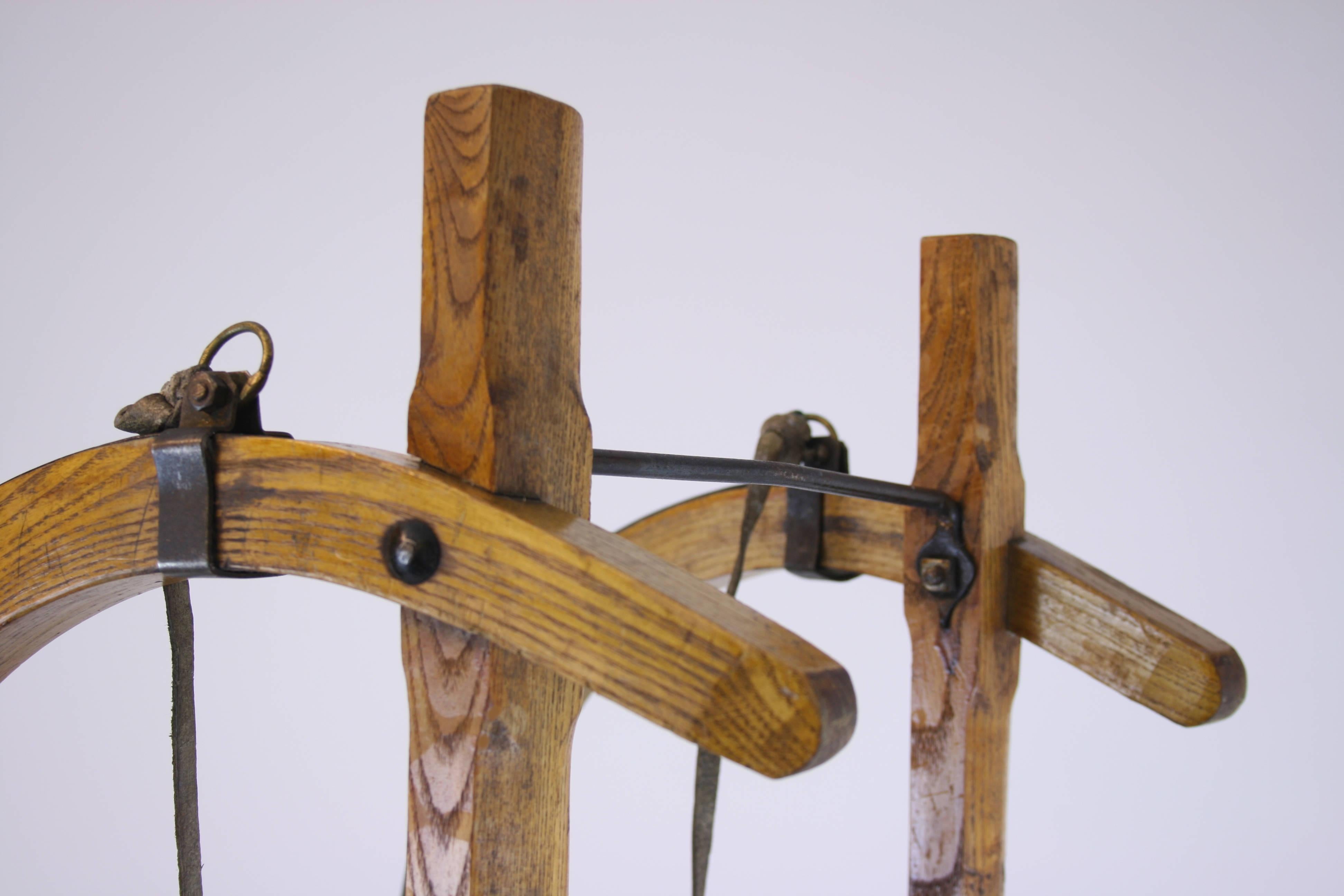 Late 19th Century 19th Century Sled Manufactured in Ramsau, Austria