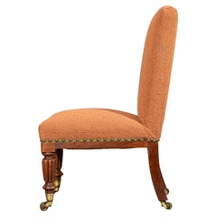 Antique Rare 19th Century Slipper Chair, circa 1820