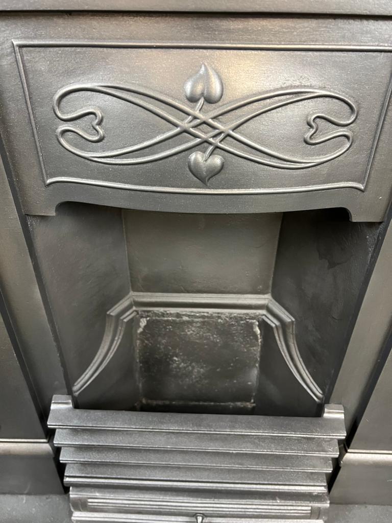 20th Century Cast Iron Fireplace Combination  For Sale 1
