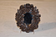19th Century Small Carved Wall Mirror