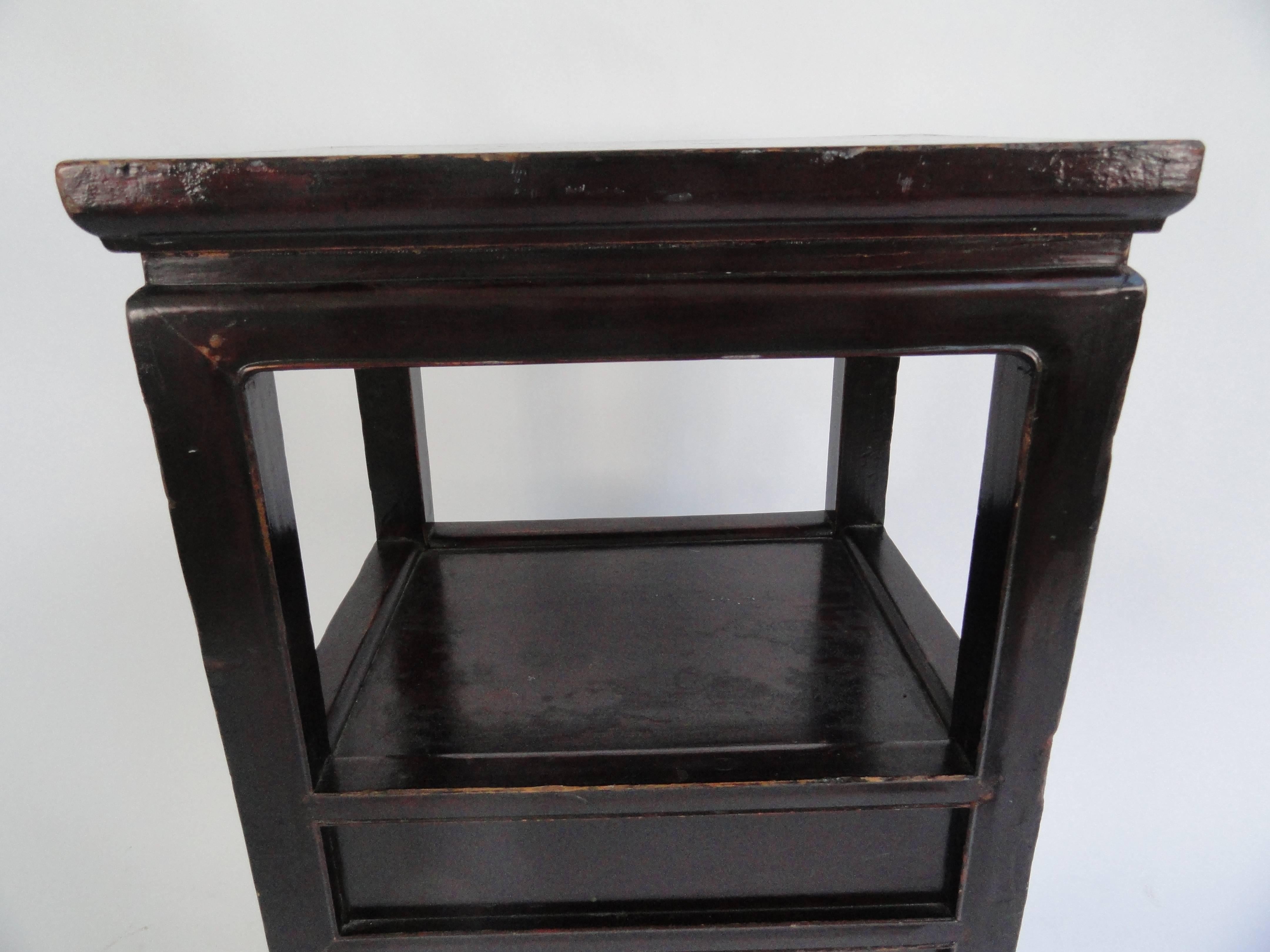 19th Century Small Chinese Altar Table In Good Condition For Sale In West Palm Beach, FL