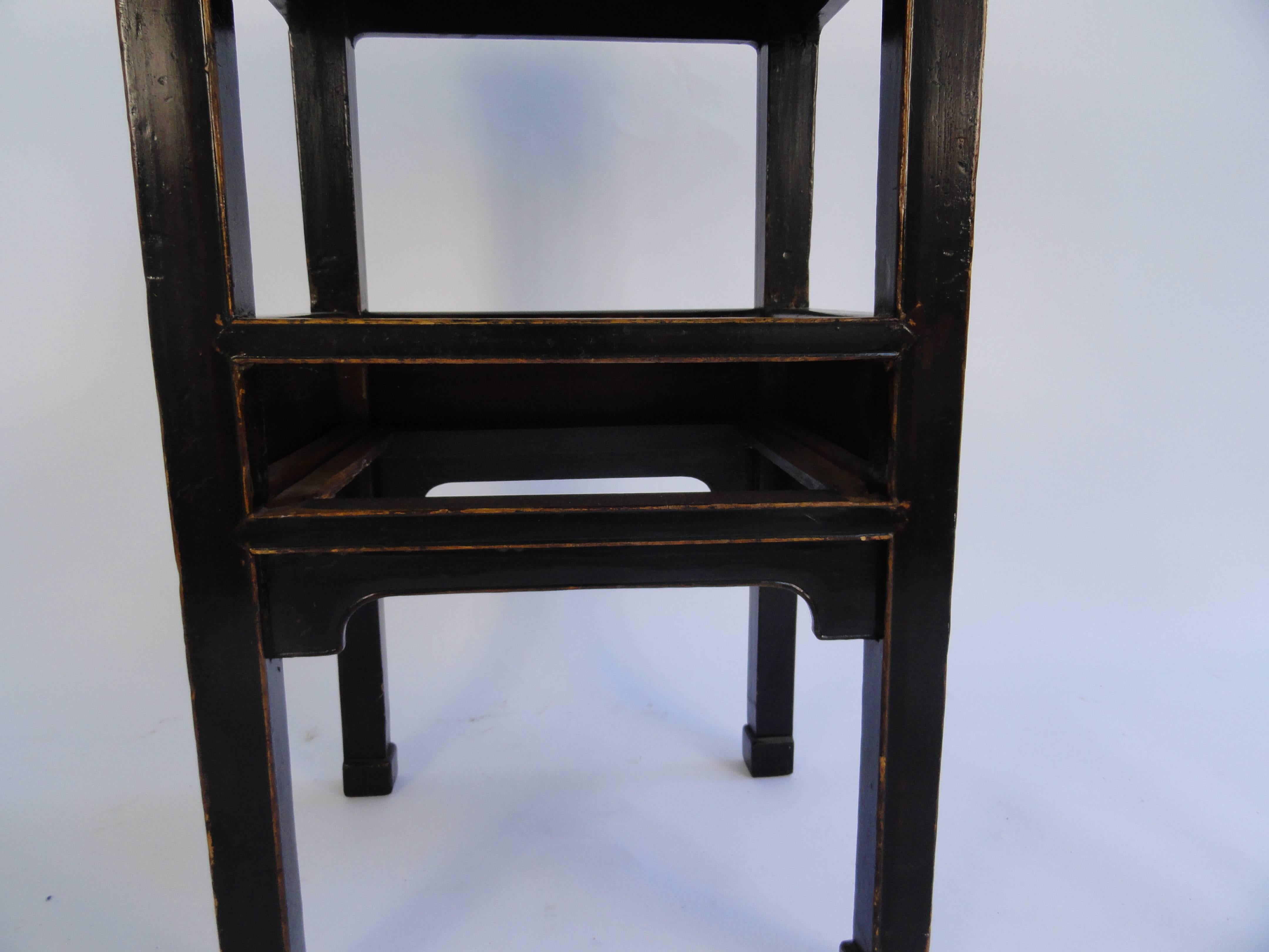 Wood 19th Century Small Chinese Altar Table For Sale