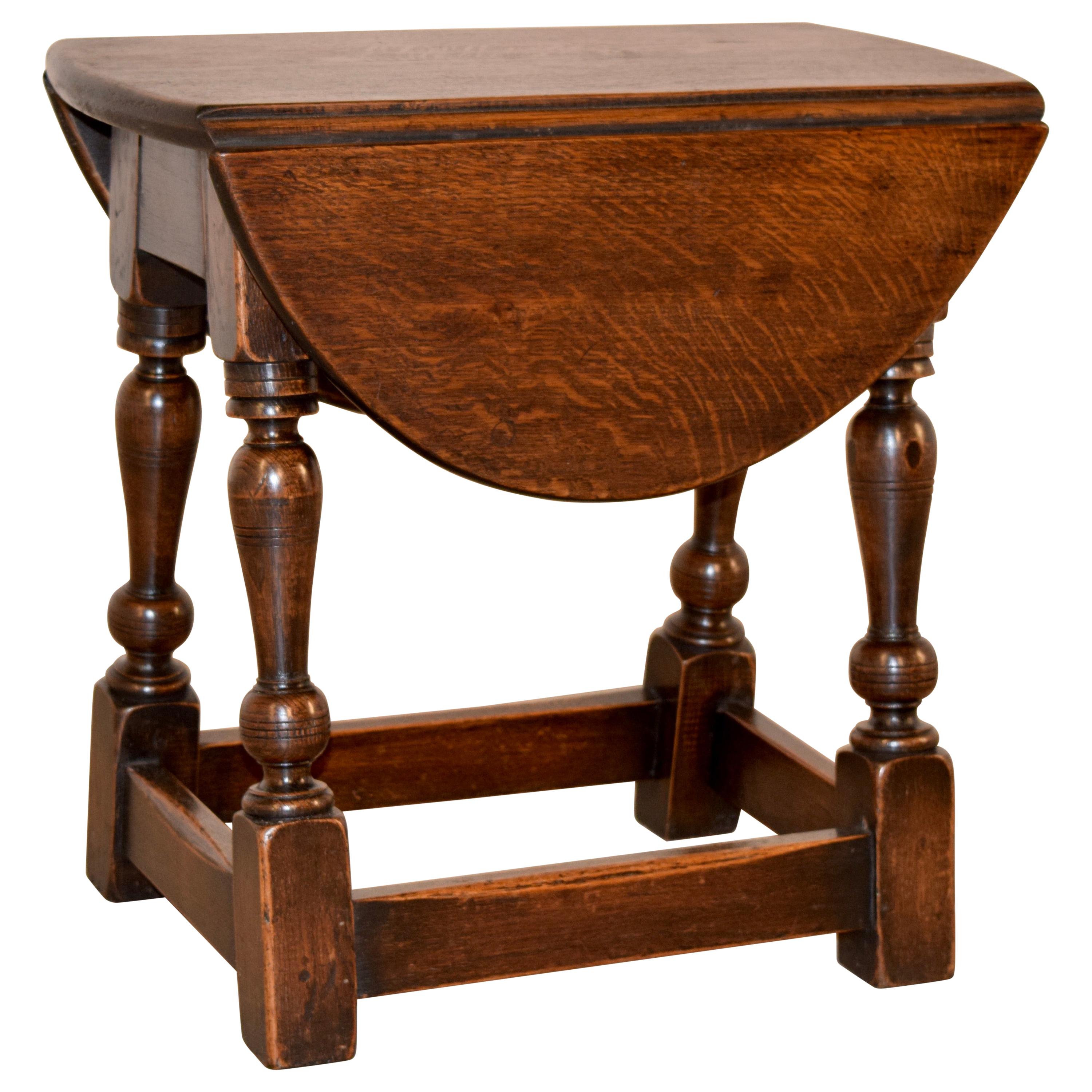 19th Century Small Drop-Leaf Table
