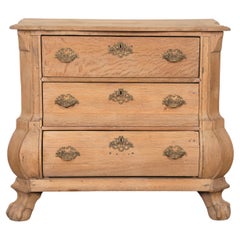 Used 19th Century Small Dutch Oak Chest of Drawers