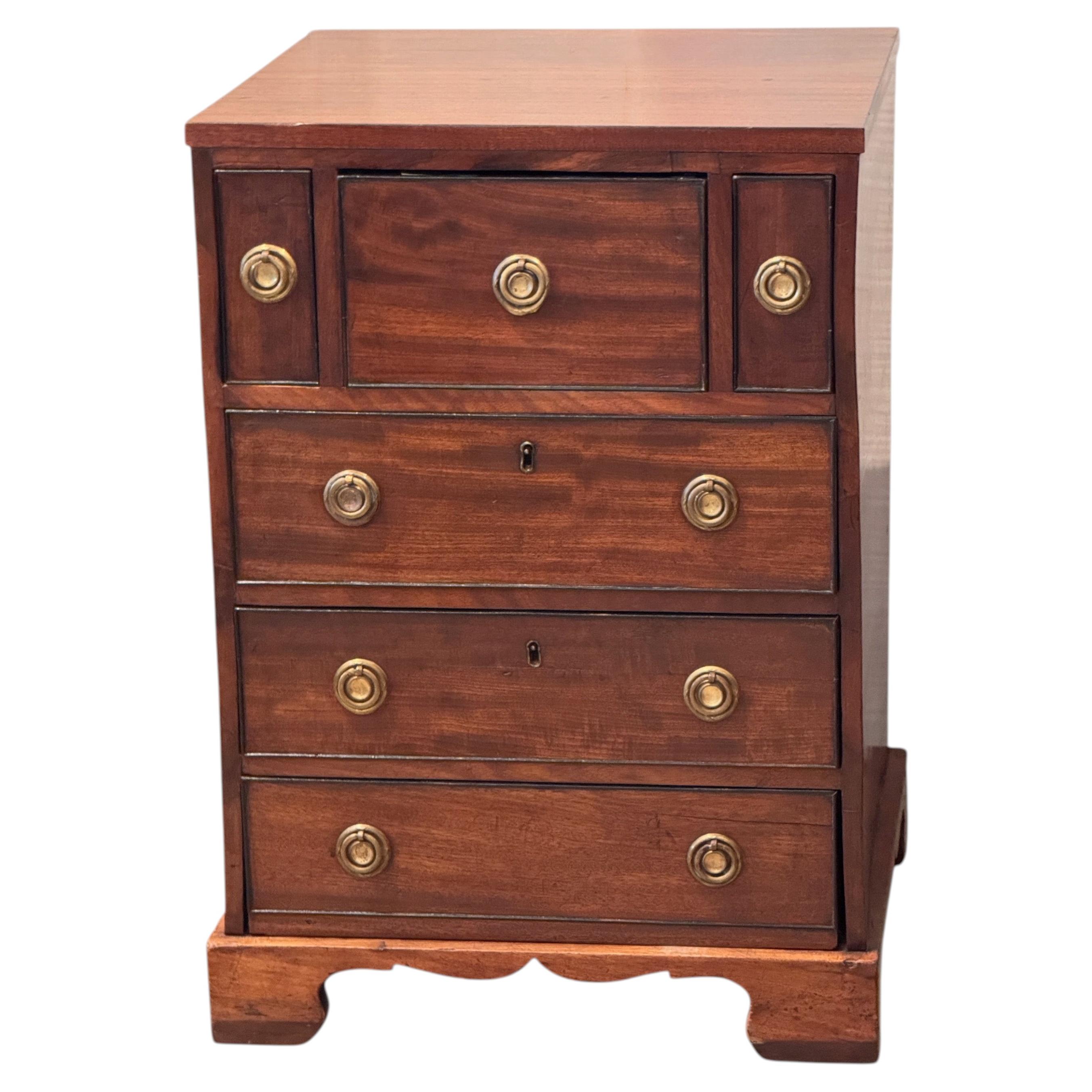 19th Century Small English Mahogany Chest