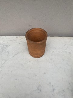 19th Century Small French Pottery Vase Normandy