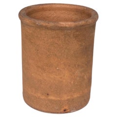 Petit vase en poterie française du 19ème siècle, Normandie