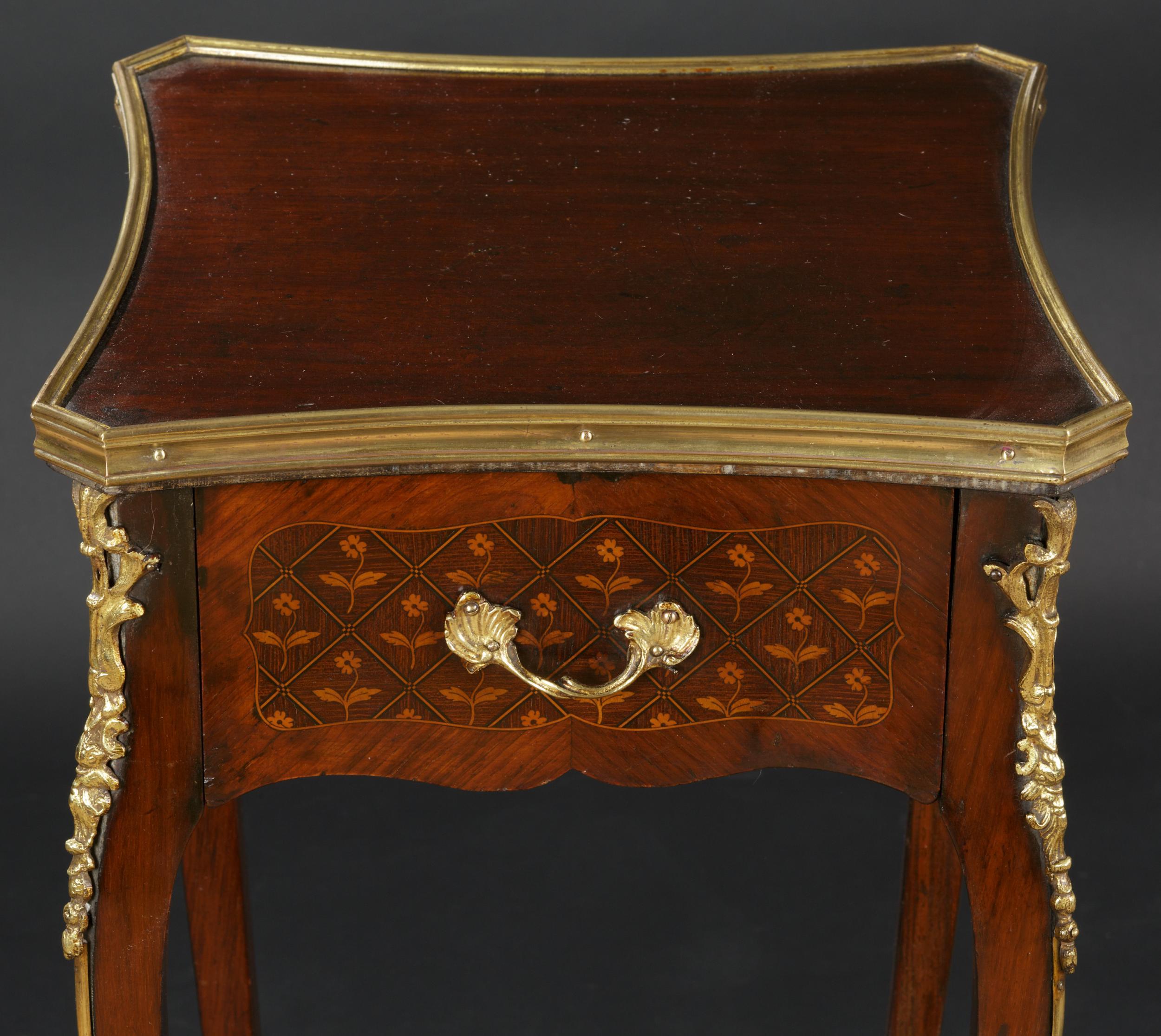 Victorian 19th Century Small French Table For Sale