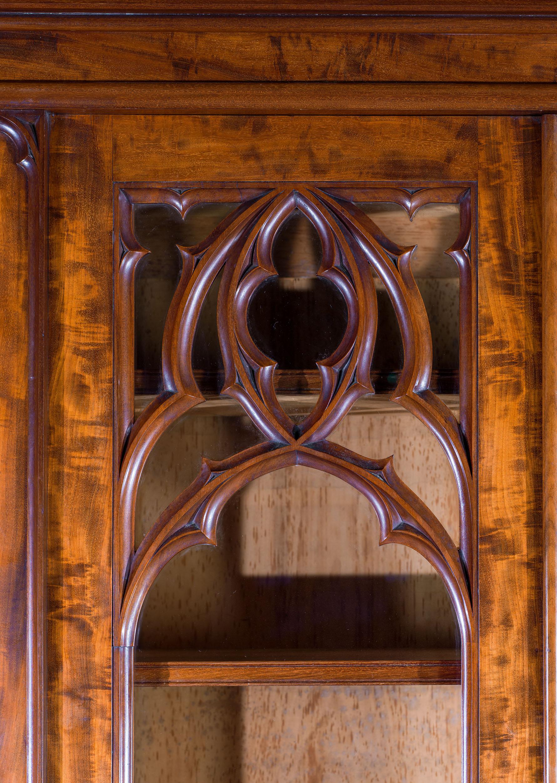 gothic style bookcase