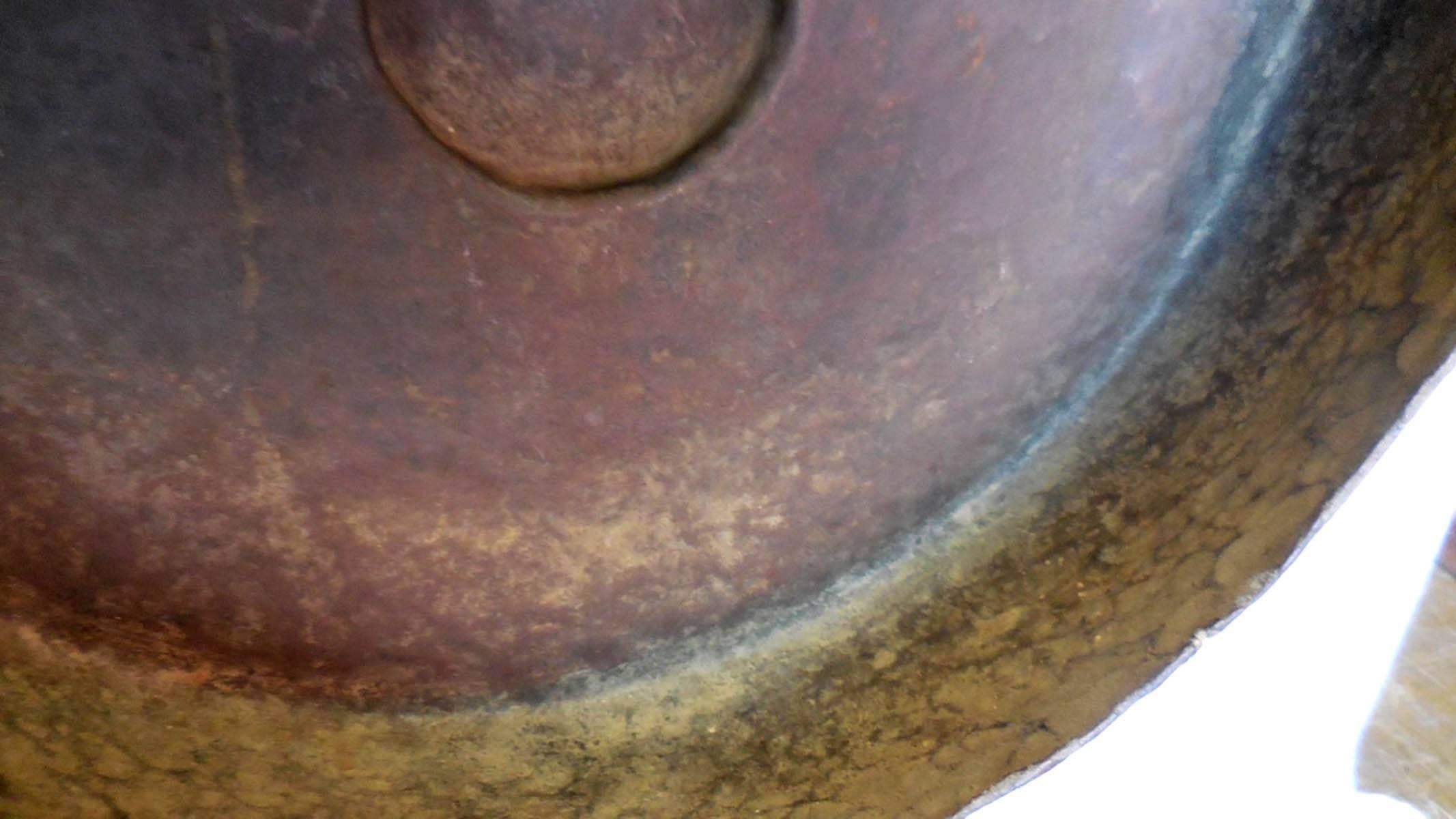 19th Century Small Japanese Bronze Gong 5