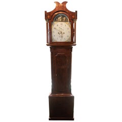 19th Century Small Mahogany William Smith of Crowland Longcase Clock
