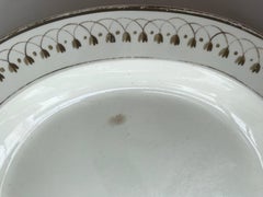 19th Century Small Oval Creamware Platter