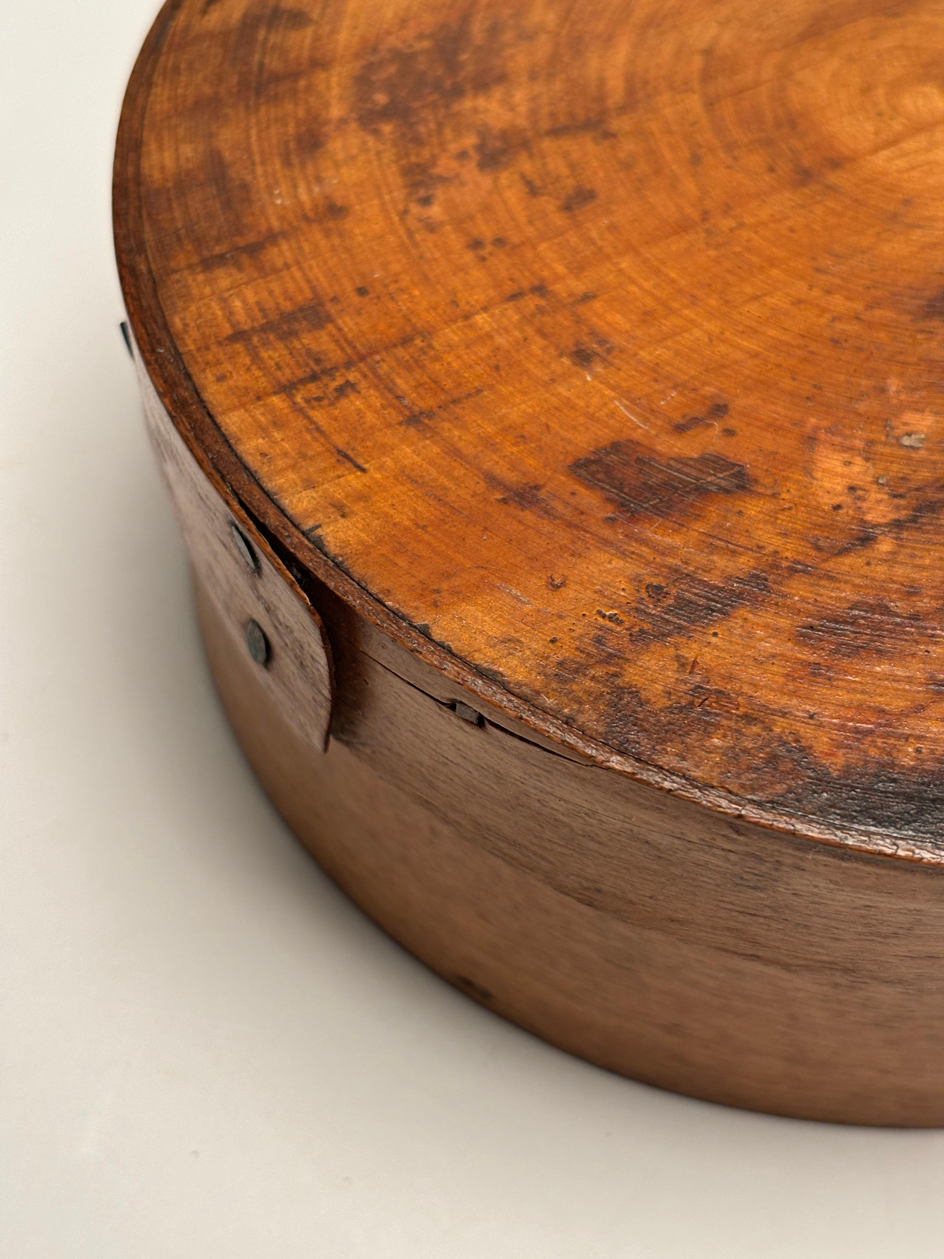 19th Century Small Pantry Box with Original Lid For Sale 5