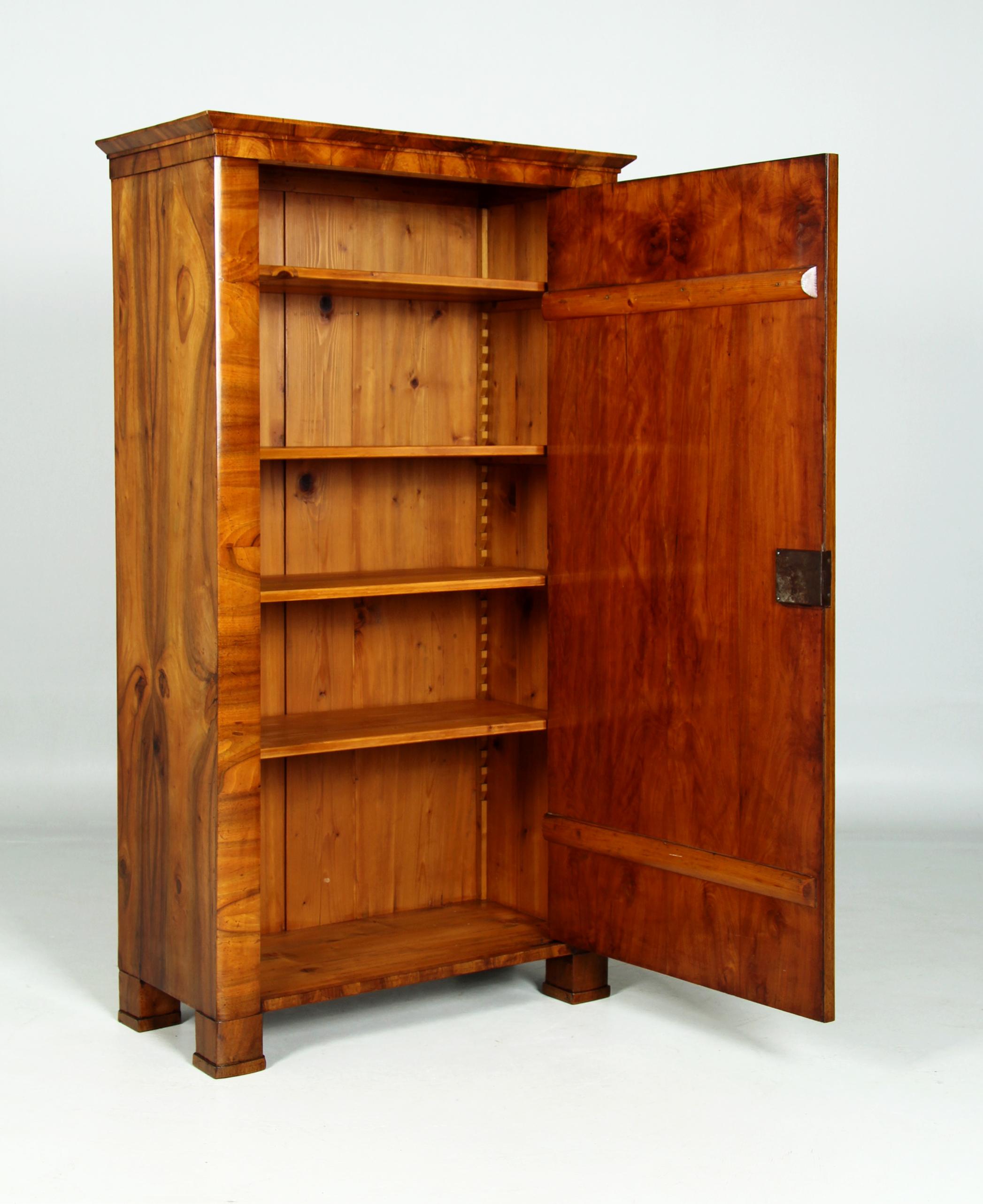 Austriaco Piccolo armadio Biedermeier a un'anta del XIX secolo, Austria, circa 1830 in vendita