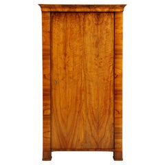 19th Century Small, Single-Door Biedermeier Wardrobe, Austria, circa 1830