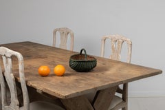 19th Century Small Swedish Folk Art Woven Basket