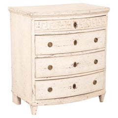 Antique 19th Century Small Swedish Gustavian Chest of Drawers Nightstand