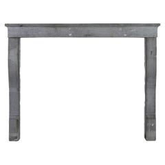 19th Century Small Timeless Antique European Fireplace Surround