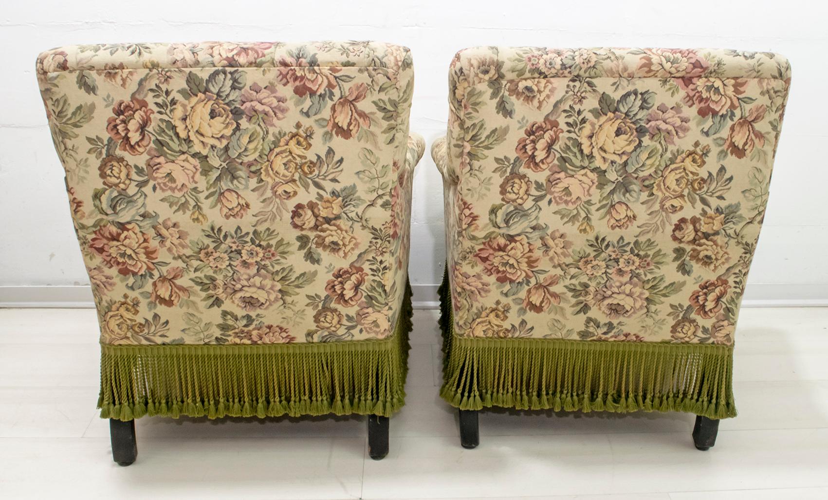 19th Century Sofa and Two Armchairs Napoleon III French Gobelin Coating 2