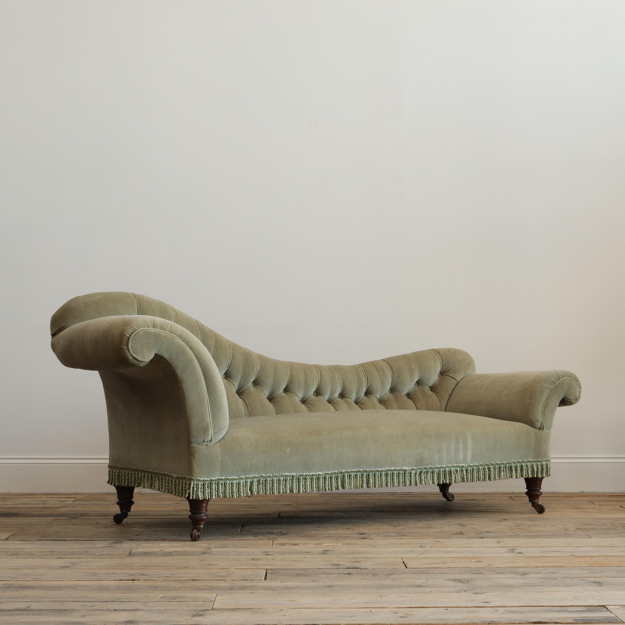 Victorien Canapé / Chaise du 19ème siècle par Jus Shoolbred en vente