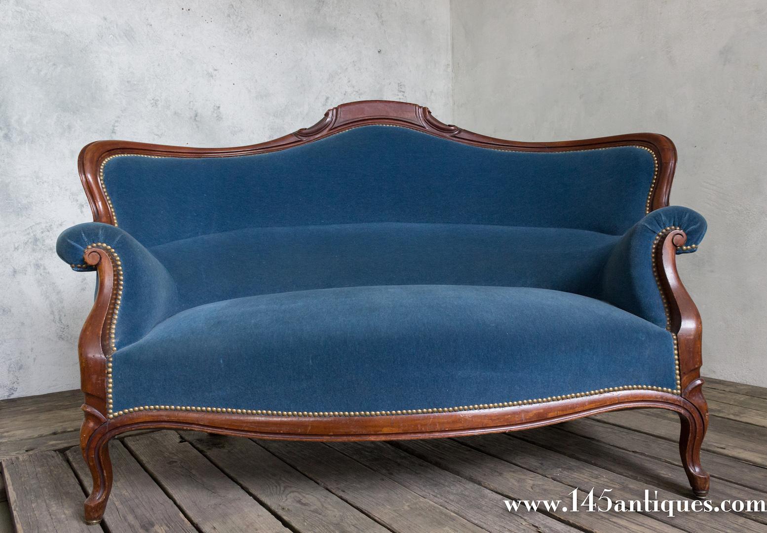 19th Century Sofa (Stoff)