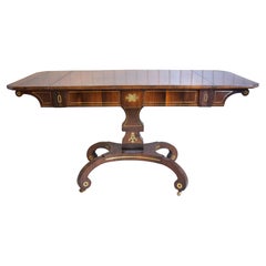 Mesa de sofá del siglo XIX