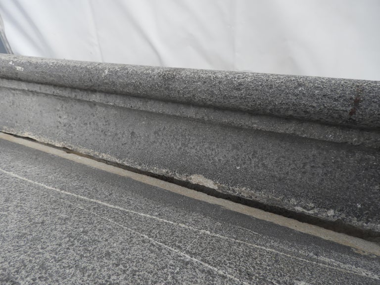 19th Century Solid Limestone Stair Treads with Nosing For Sale at 1stDibs