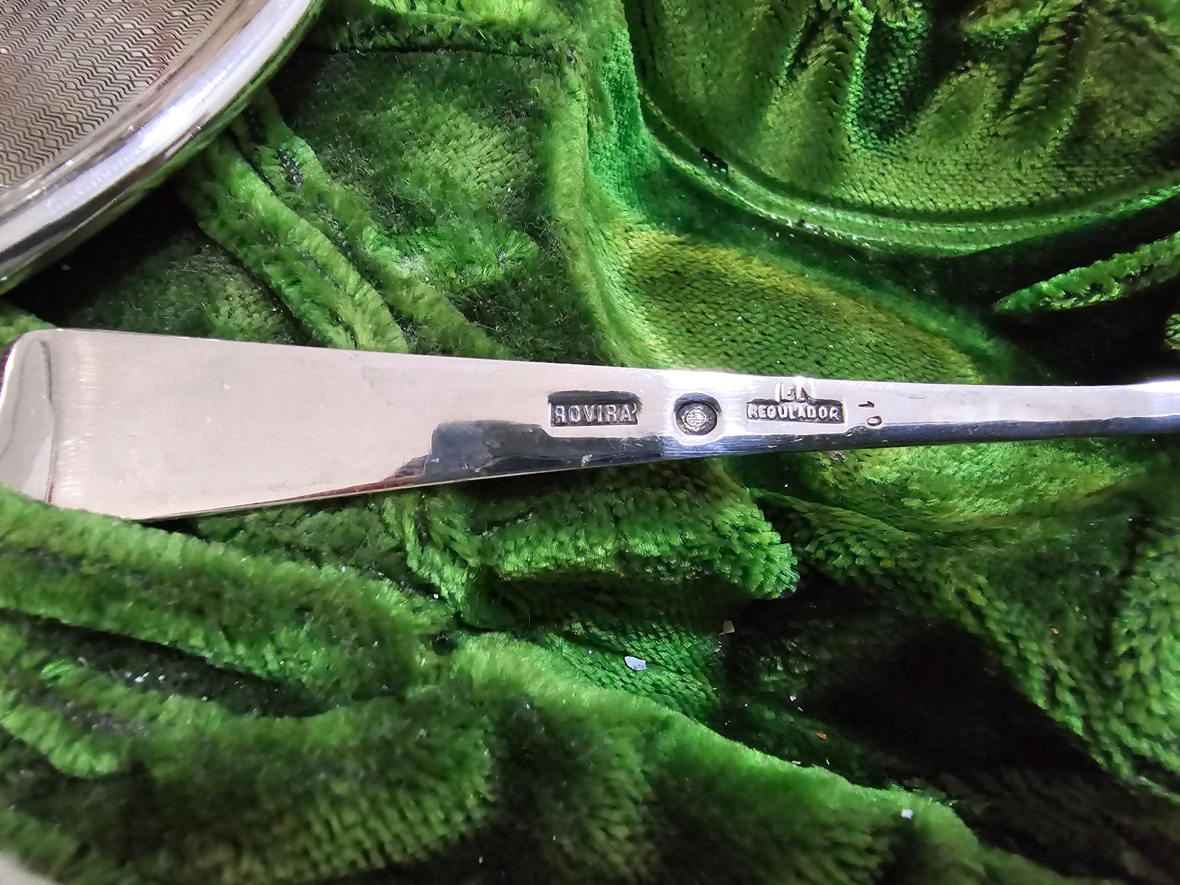 19th Century Solid Silver Baptismal Set For Sale 7