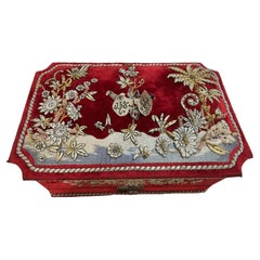 Set da battesimo in argento massiccio del XIX secolo
