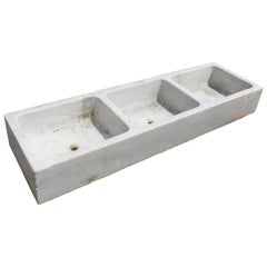 19th Century Solid Spanish Marble Sink