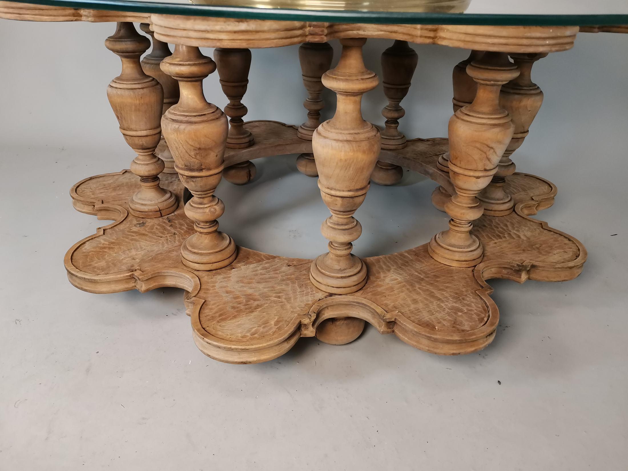 19th Century Solid Wood Coffee Table For Sale 4
