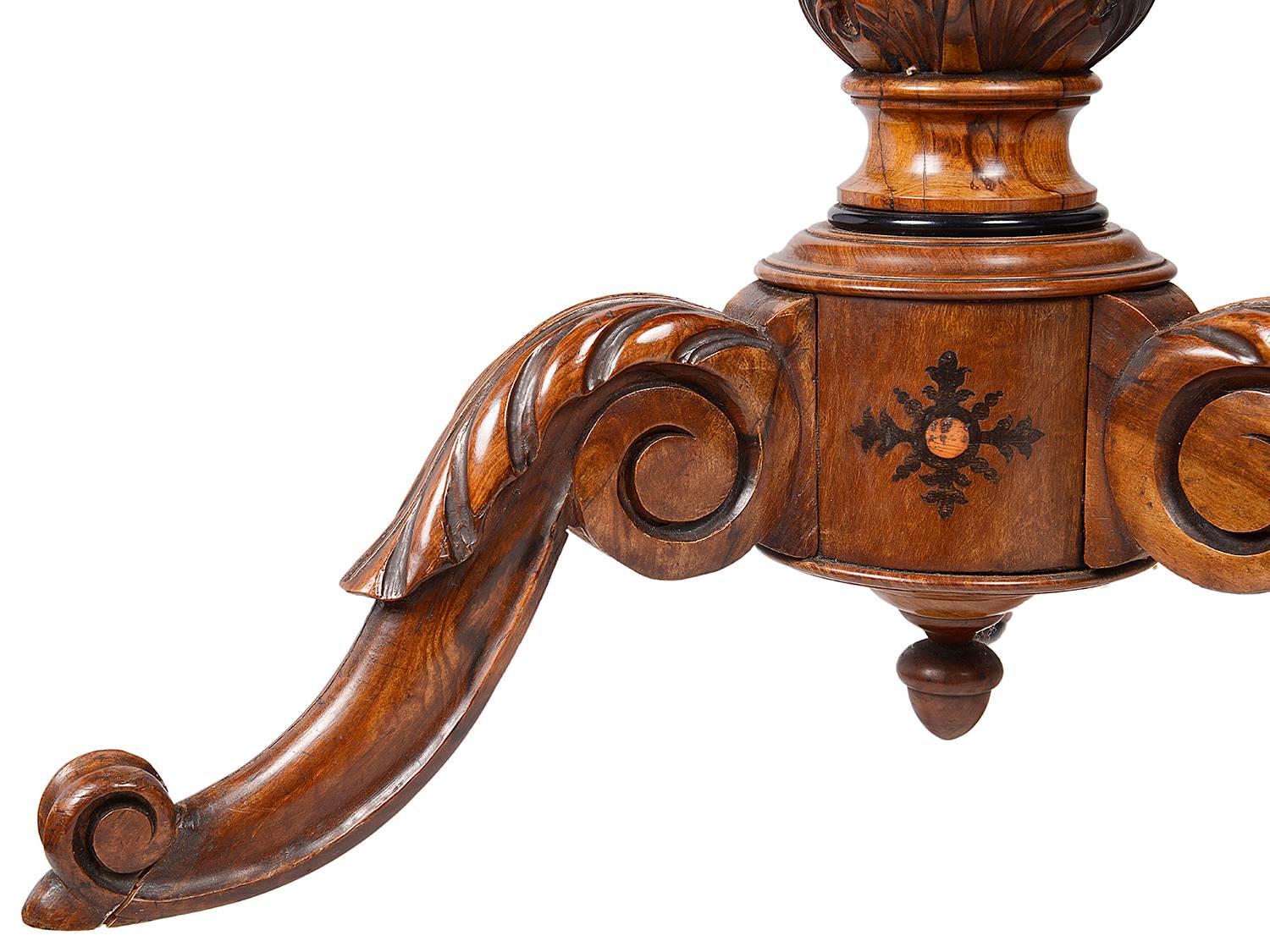 19th Century Sorrento Inlaid Table 1