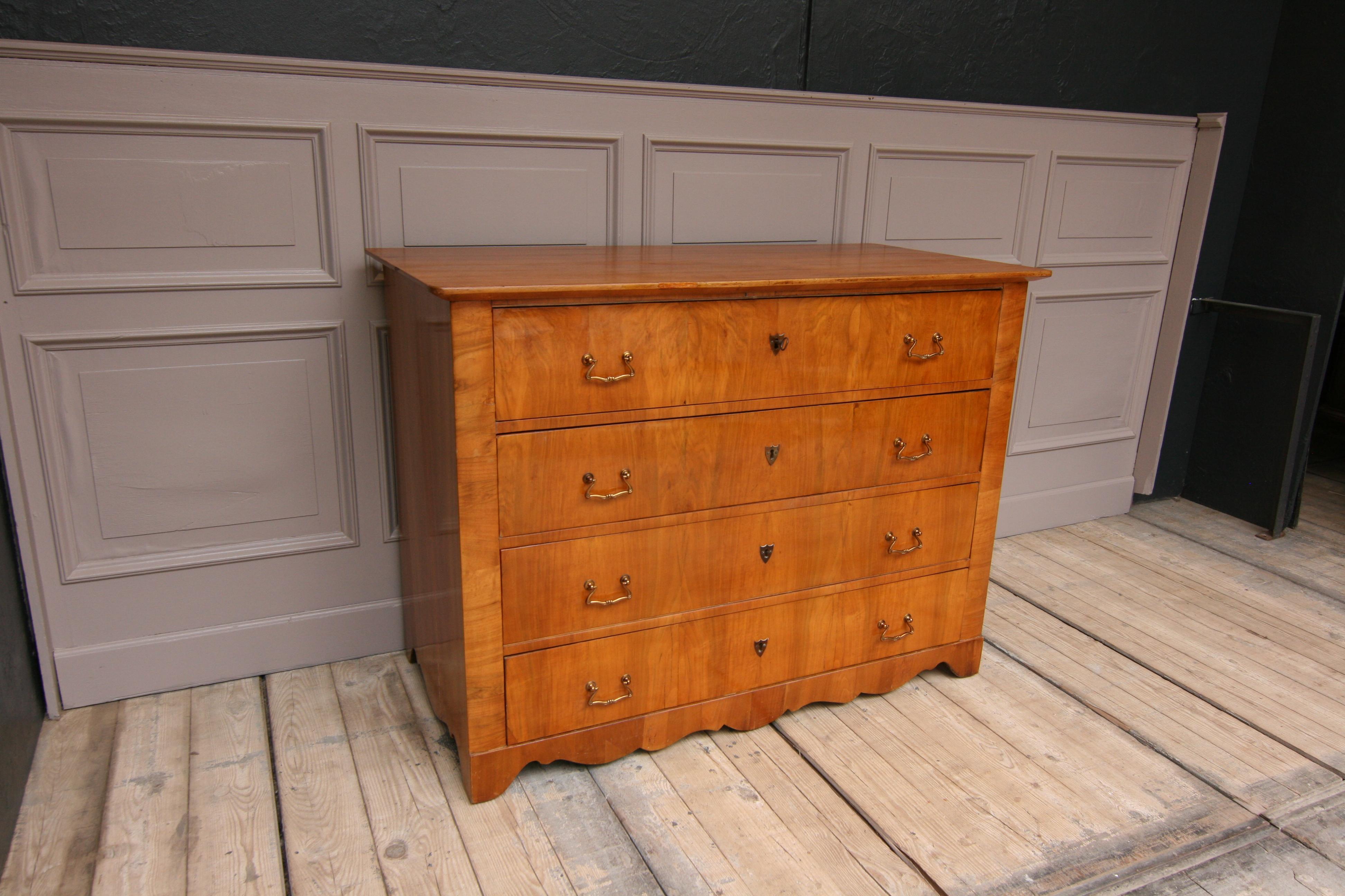 19th Century South German Biedermeier Chest of Drawers 14