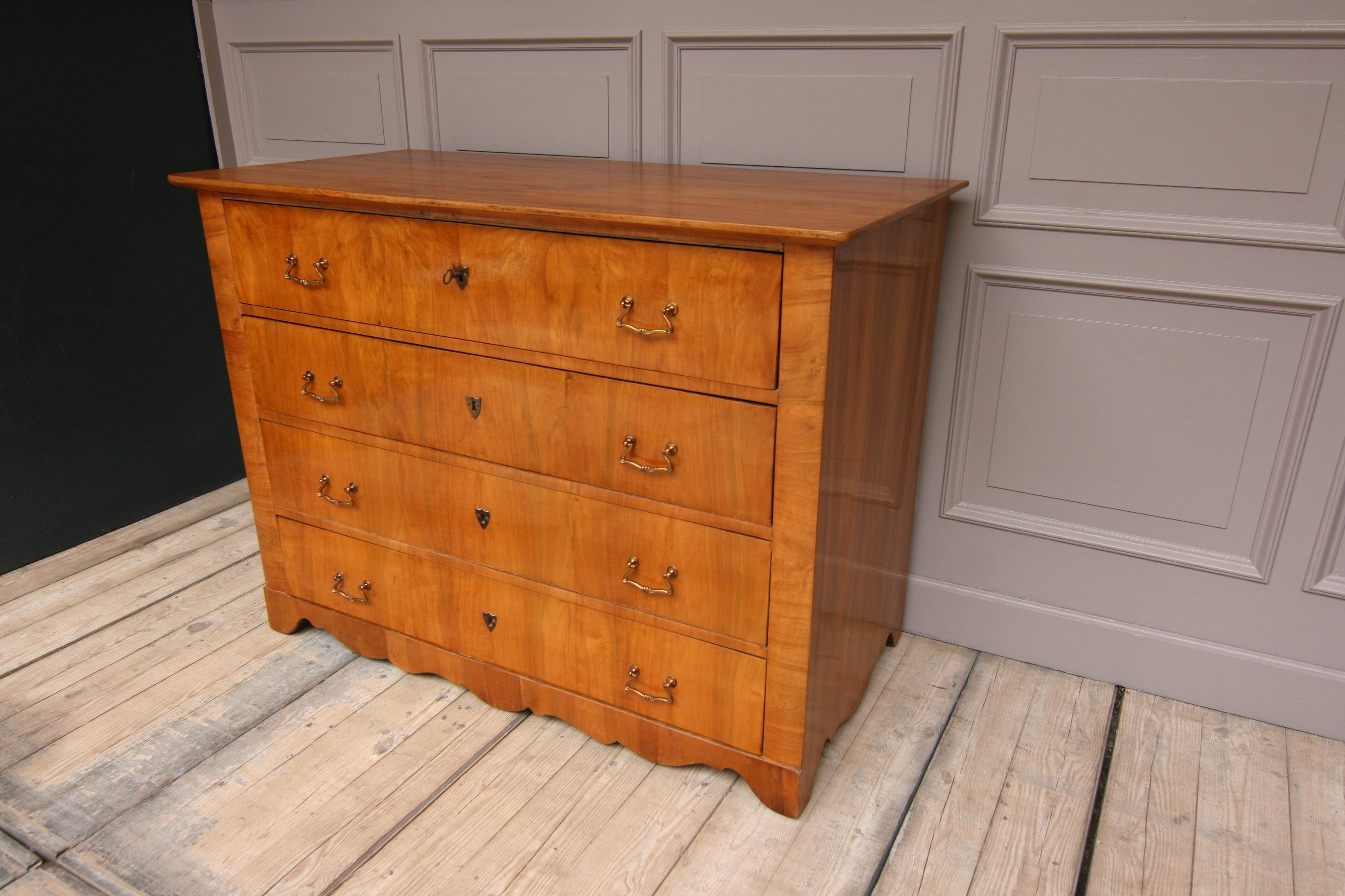 19th Century South German Biedermeier Chest of Drawers 15