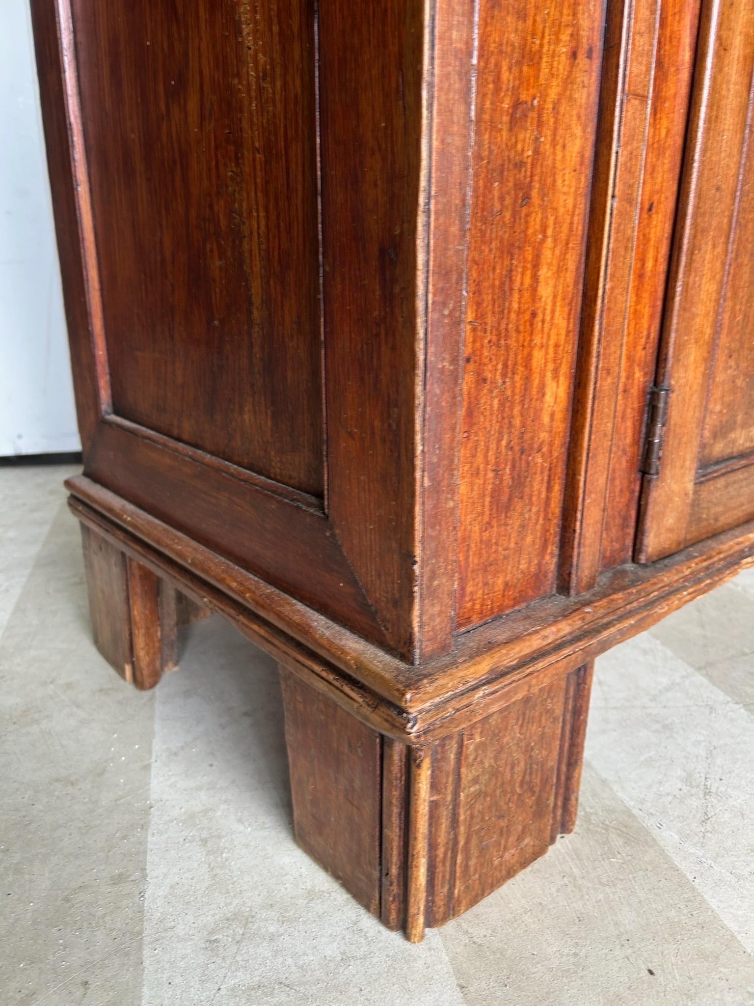 Poplar 19th Century Southern Raised Panel Walnut Sideboard, Likely Virginia For Sale