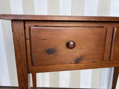 19th Century Southern Yellow Pine Huntboard