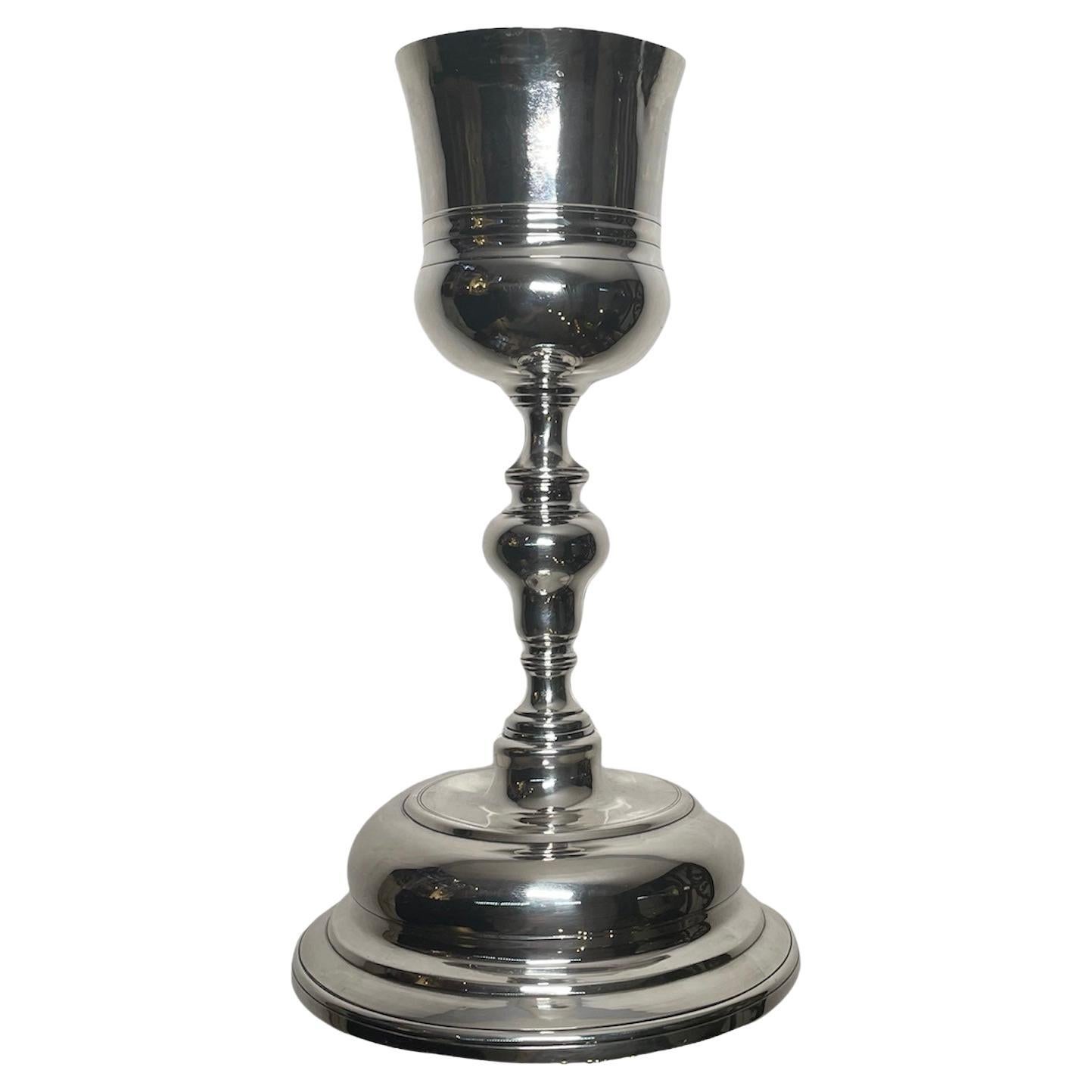 19th Century Spaniard Silver Chalice For Sale